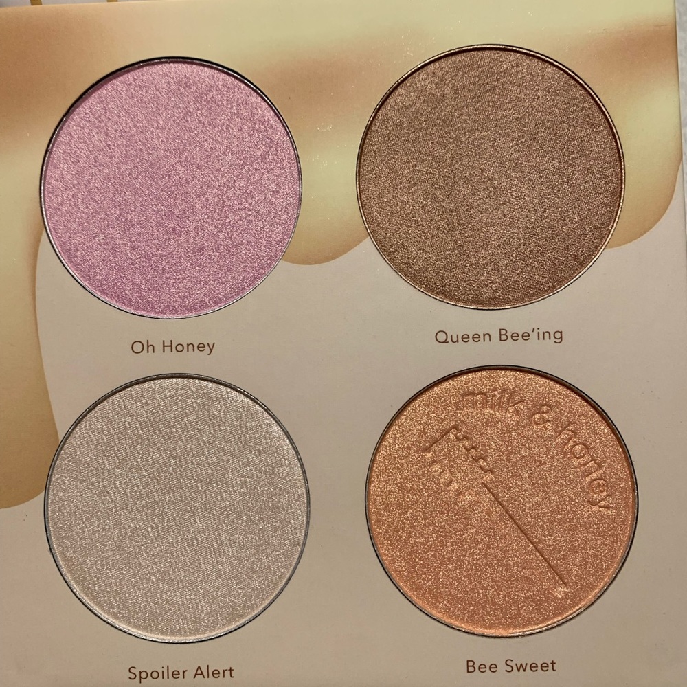 NIB Beauty Bakerie Milk & Honey Highlighting Palette